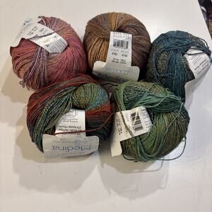 Lot of 5 Skeins Berroco Medina Yarn 500 G